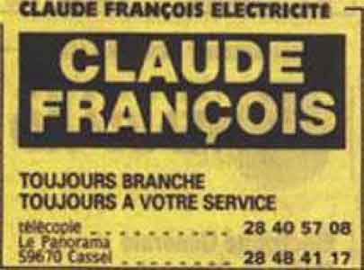 Pages Jaunes : Claude l'électricien